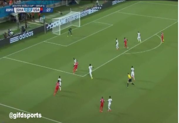 Mirá el gol más rápido del Mundial de Brasil