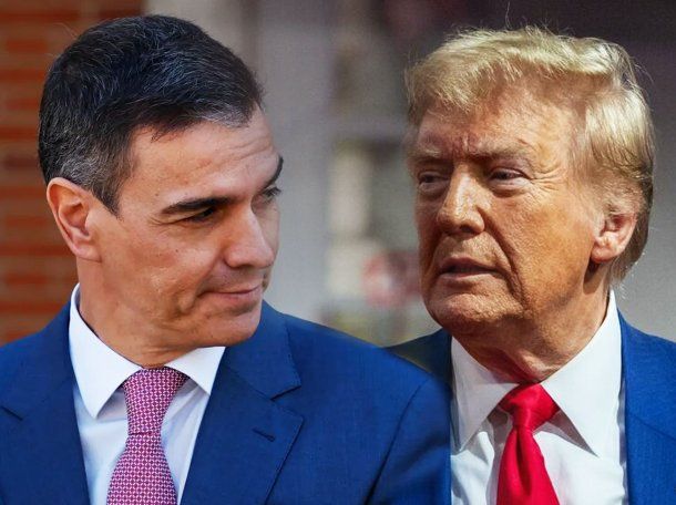Contundente respuesta de Pedro Sánchez a la amenaza de bloqueo de Donald Trump: No a la guerra