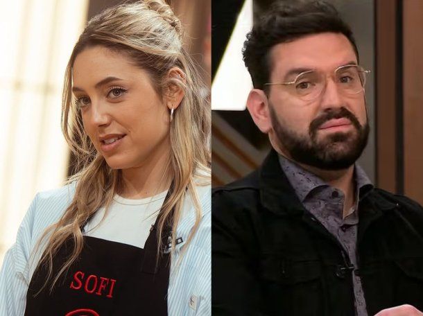 El inesperado cruce entre Sofi Martínez y Damián Betular en MasterChef: ¿Por qué no te vas a lavar el...?