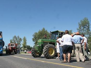 Protesta campo&nbsp;