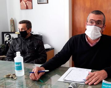 El intendente de Rauch Maximiliano Suescun