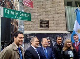 Charly García tiene su esquina en Nueva York: todos los detalles