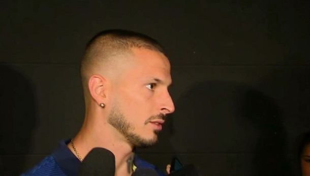 Pipa Benedetto luego de los estudios que confirmaron la dura lesión