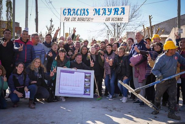 Quilmes: Mayra Mendoza recorrió las obras de repavimentación en San Francisco Solano