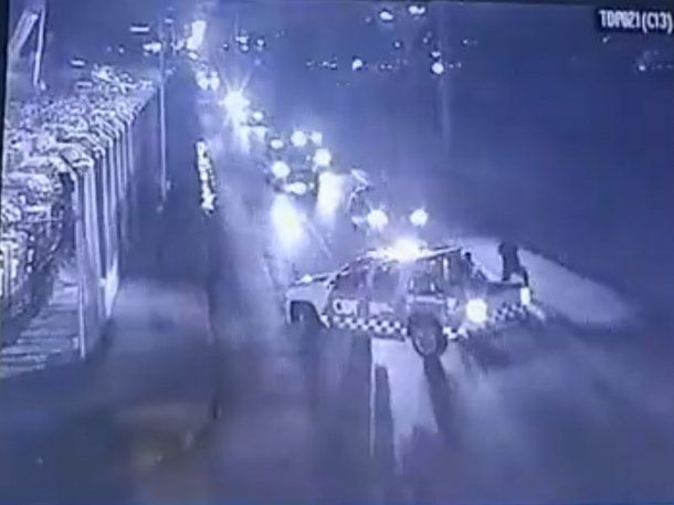 Así fue la persecución y tiroteo en Panamericana