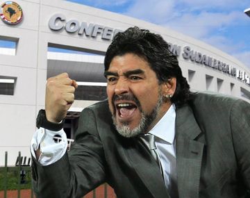 Maradona será el abanderado de la rebelión sudamericana