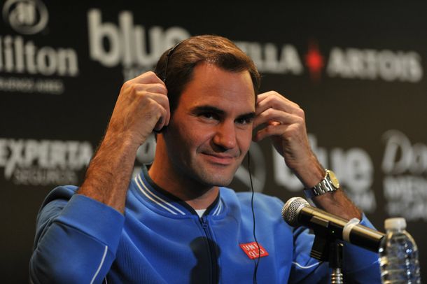 Roger Federer en Buenos Aires: Me hubiera gustado tener la derecha de Del Potro