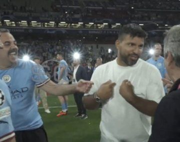 El divertido cruce entre el Kun Agüero y Julián Álvarez: Yo le enseñé