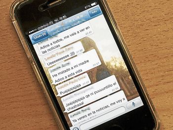 Un chico mató a su madre y lo confesó por WhatsApp