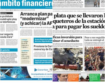 Tapas de diarios del lunes 9 de abril de 2018