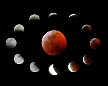 Eclipse lunar de marzo: a qué hora ver la Luna de sangre