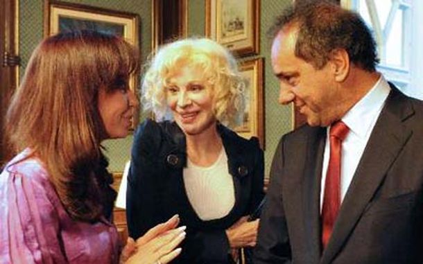 Cristina Nacha y Scioli