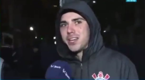 La chicana de un hincha de Corinthians sobre la Bombonera: Faltó dinero para construir la otra mitad