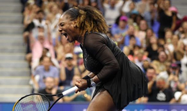 Serena Williams ganó la primera ronda de US Open y se retrasa su retiro