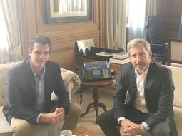 Cresto se entrevistó con Rogelio Frigerio