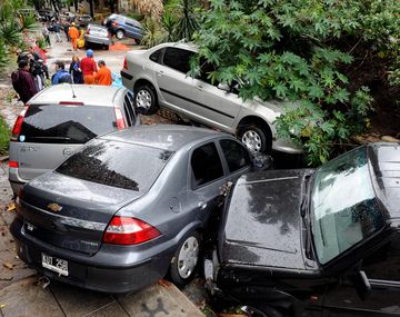Las imágenes más impactantes de la tormenta