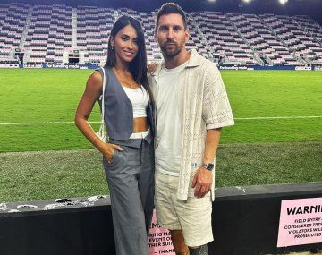 Messi y Antonela disfrutaron la noche de Miami en un refinado restaurante italiano