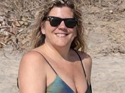 en medio del escandalo con adorni, conductora de tn lanzo un ironico posteo: deslomandome en uruguay