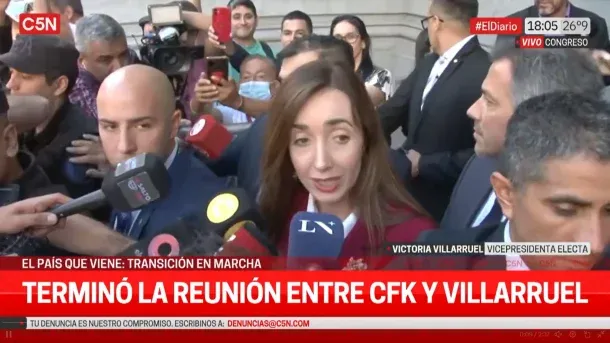 Victoria Villarruel, tras la reunión con Cristina Kirchner: Fue una charla amable y cordial