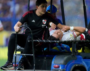 River confirmó la lesión de Meza: deberá ser operado y estará un largo tiempo afuera