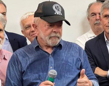 CFK 2023: la gorra que lució Lula da Silva en su búnker