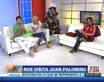 Juan Palomino en Buen finde