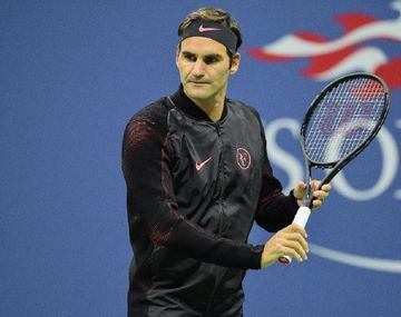 A Roger Federer le costó vencer en su debut en el US Open 2017