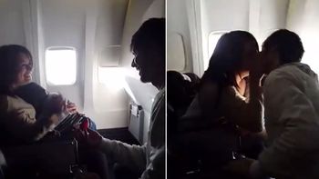 emotiva sorpresa en pleno vuelo: por el altavoz del avion le propuso casamiento emotiva sorpresa en pleno vuelo: por el altavoz del avion le propuso casamiento