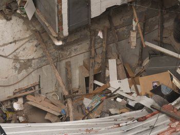 Piden asistencia habitacional para los damnificados del derrumbe de Floresta