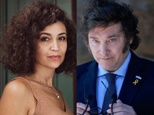 Julia Mengolini denunció a Javier Milei.