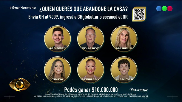 Gran Hermano: cómo quedó la primera placa de nominados tras el repechaje Gran Hermano: cómo quedó la primera placa de nominados tras el repechaje