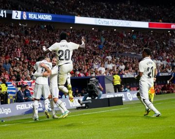El Atlético de Madrid del Cholo Simeone perdió el clásico ante Real Madrid