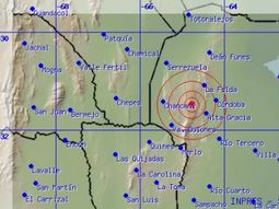 Registraron un sismo moderado cerca de la capital cordobesa