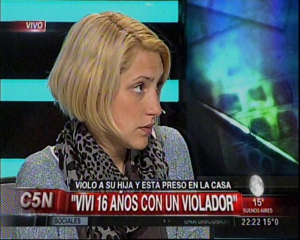 La joven violada por su padre militar, en Minuto Uno: Tengo miedo de que me mate