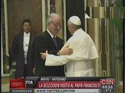 al papa le pedi por el pais y nuestro futbol al papa le pedi por el pais y nuestro futbol