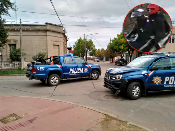 Dos delincuentes golpearon a una jubilada en un brutal robo en Rosario