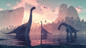 Dinosaurios en la Ciudad de México, según la IA. Dinosaurios en la Ciudad de México, según la IA.