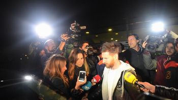 Messi llegó a Barcelona Messi llegó a Barcelona