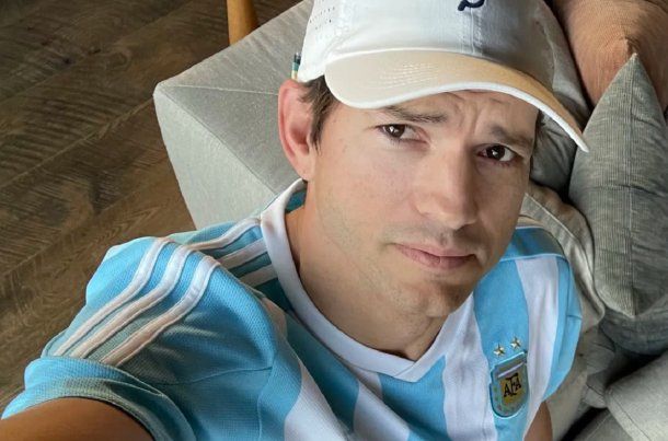 Ashton Kutcher, fanático de Messi y la Selección Argentina: qué dijo de la final