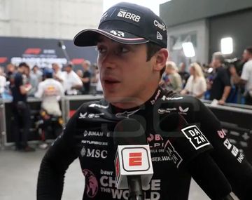 Franco Colapinto en Interlagos.