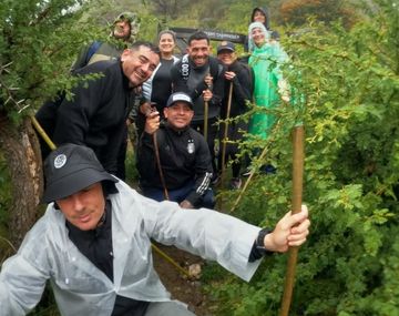 Aventura en las sierras: Tevez desafió la altura y conquistó el Champaquí