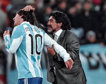 El sentido posteo de Lionel Messi a cinco años de la muerte de Diego Maradona
