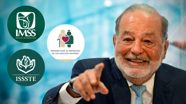 Jubilados preocupados por Carlos Slim Helú: impulsa iniciativa para eliminar la Pensiones del Bienestar y modificar las de IMSS e ISSTE: