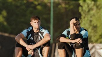 El gesto de Dibu Martínez en la práctica de la Selección Argentina que encendió las alarmas