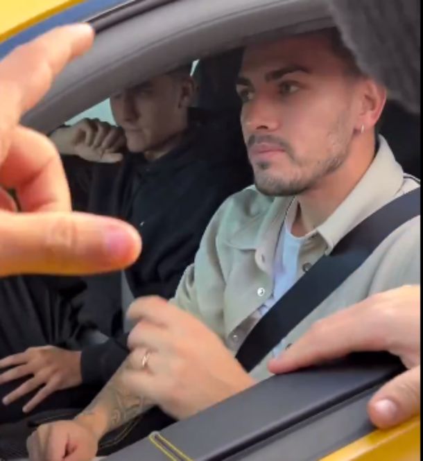 El tenso momento que vivieron Paredes y Dybala con los hinchas de Roma