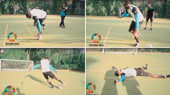 usain bolt patea penales mareado: mira el video usain bolt patea penales mareado: mira el video