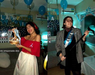 Hizo fiesta temática de tradiciones argentinas y fue furor