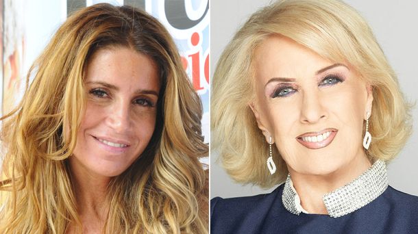 Flor Peña comió con la mano en la mesa de Mirtha Legrand