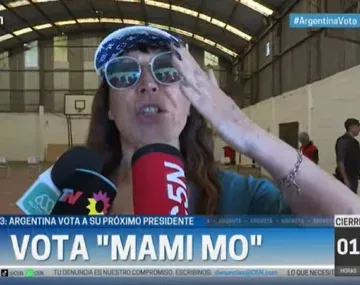 Votó Moria Casán: Quiero lo mejor para Argentina