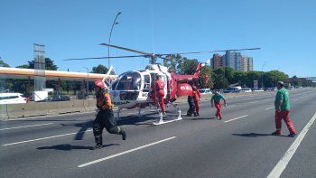 un choque multiple en la general paz dejo tres heridos un choque multiple en la general paz dejo tres heridos